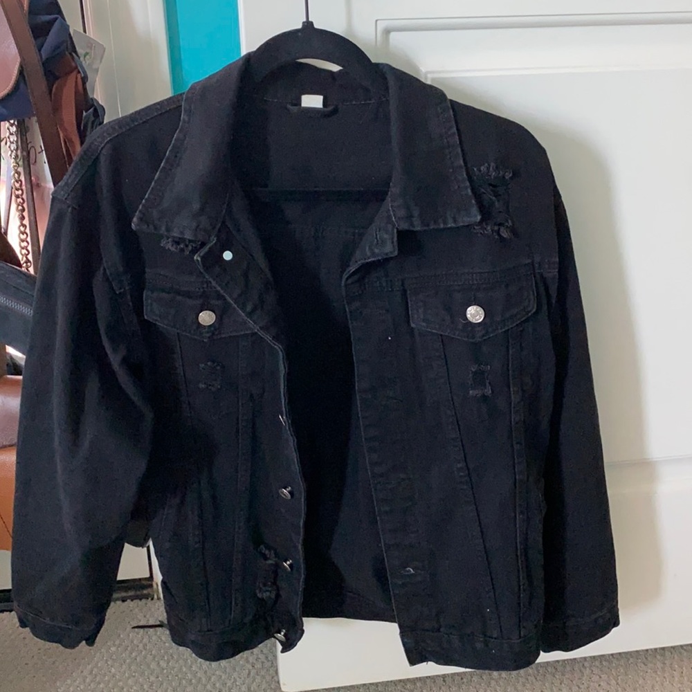 Black Denim Jacket
